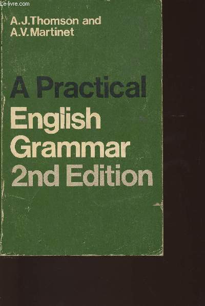 A practical English Grammar- Second edition