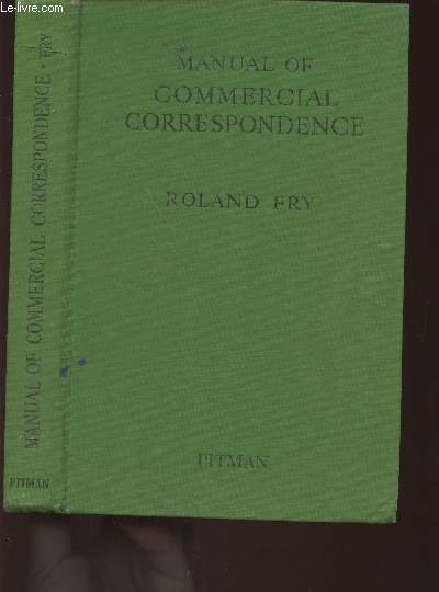 Manual of commercial correspondence