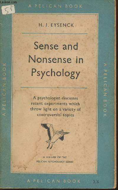 Sense and nonsense in psychology