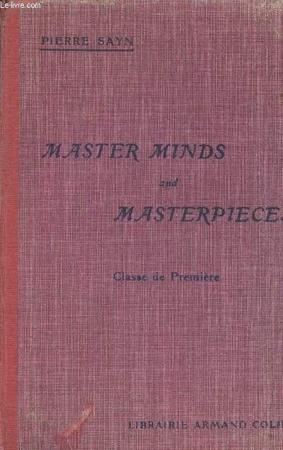 Master minds and masterpieces- Classe de premire