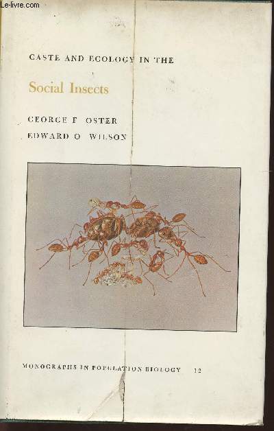 Caste and ecology in the Social Insects