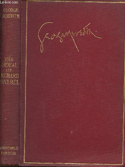 The ordeal of Richard Feverel- a history of a father and son