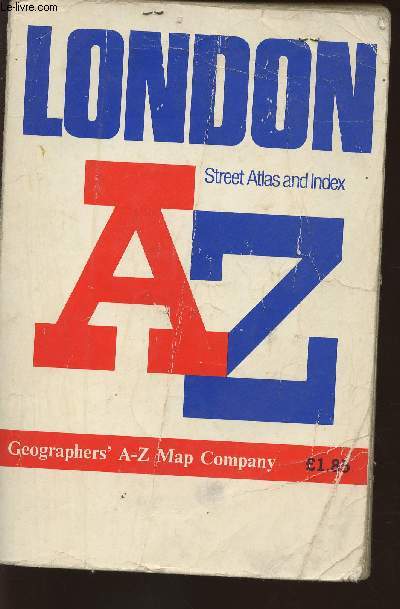 London AZ street atlas and index