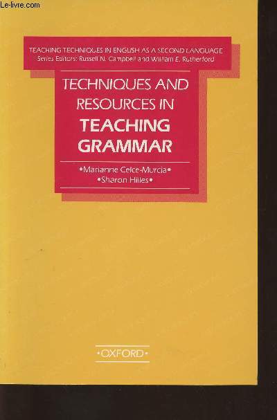 Techniques and resources in teaching grammar