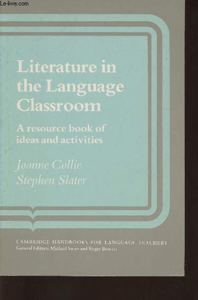 Literature in the language classroom- A ressource book of ideas and activities