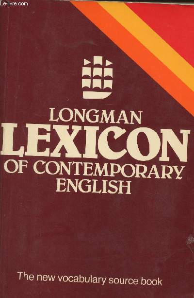Longman Lexicon of contemporary English