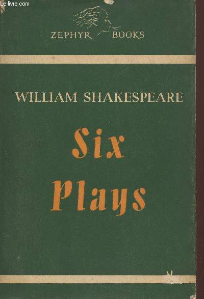 Six plays of Shakespeare- Midsummer nights dream/ Merchant of Venice/As you like it/ Julius Caesar/Hamlet/ Macbeth