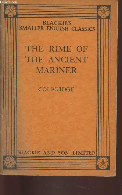 The rime of the ancient mariner