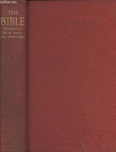 The Bible designed to be read as literature
