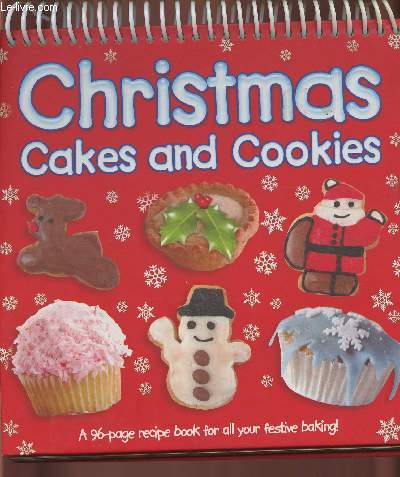 Christmas cakes and cookies- Free-standing book