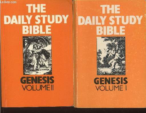 Genesis Vol 1 et 2 (2 volumes)- The daily study Bible