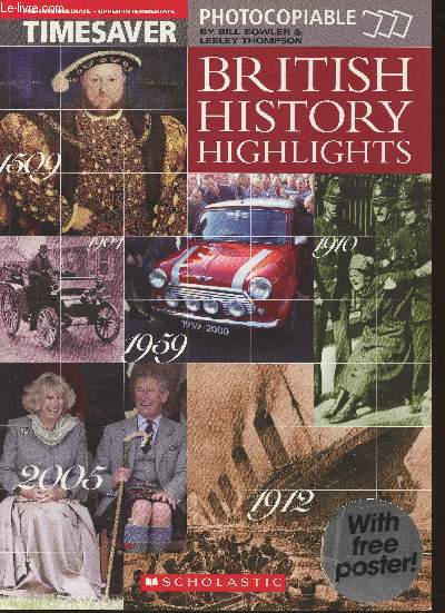 Timesaver British History highlights (pre-intermediate- upper-intermediate)
