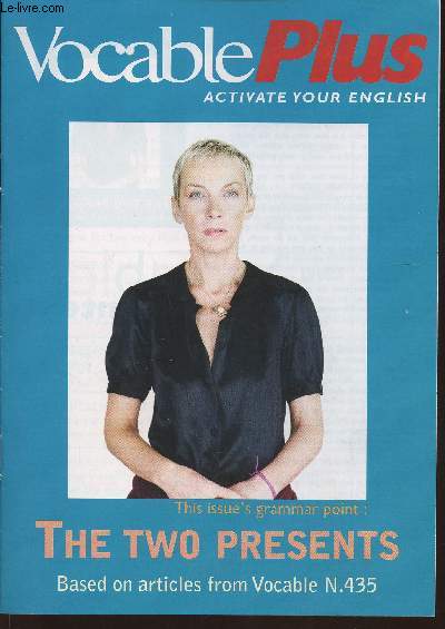 Vocable plus n435 - may 28, 2003-Sommaire: Present continuous or present simple- Why is which present used?- Pronunciation- Toys dozen- culture shock- Barbie jokes- etc.