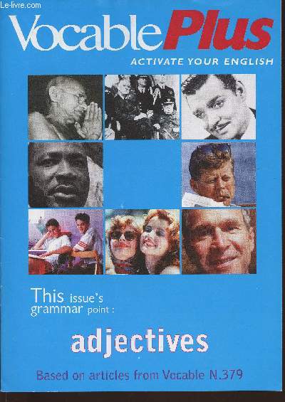 Vocable plus n379- January 11, 2001Sommaire: Adjective order- What follow the adjective?- coffee-pot- Business dozen- culture shock- etc.