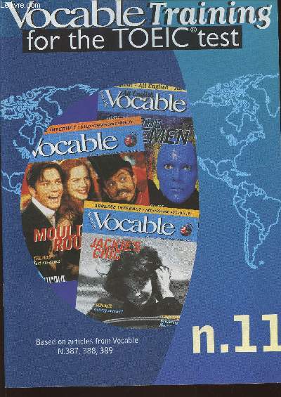 Vocable training for the TOEIC test n°11- june 28, 2001