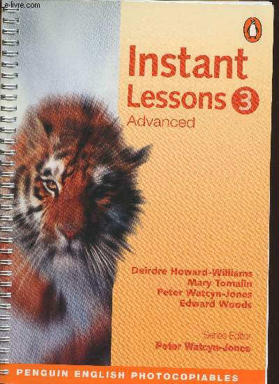 Instant lessons 3 advanced