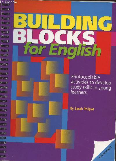 Building block for English- Photocopiable activities to develop study skills in young learners