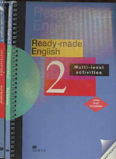Ready-made English 1 + 2 (2 volumes) multi-level activities