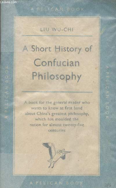 A short History of Confucian Philosophy
