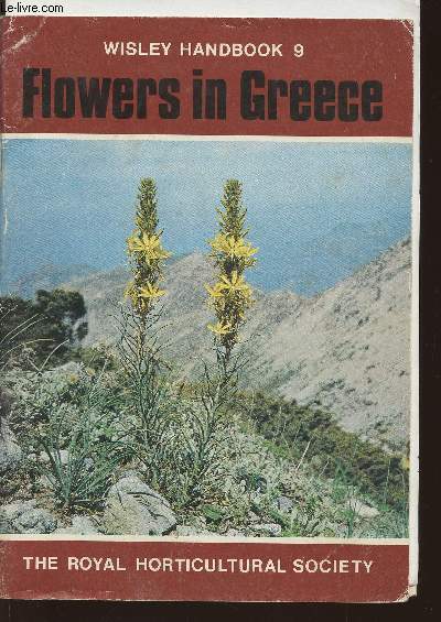 Flowers in Greece, an outline of the flora