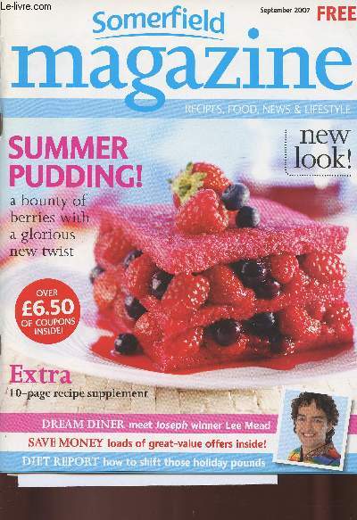 Smerfield magazine- September 2007-Sommaire: Food news- Everyday food- Weekend food- Lifestyle- Good read- Fun time- Last BBQ of summer- Cheap & cheerful- Storecupboard solutions- etc.