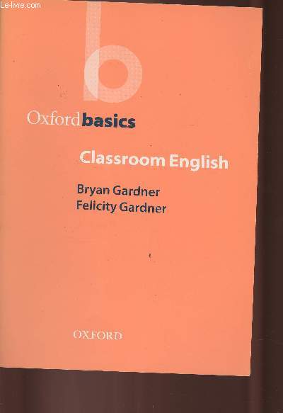 Classroom English- Oxford basics