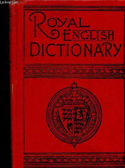 The Royal English Dictionary and word treasury