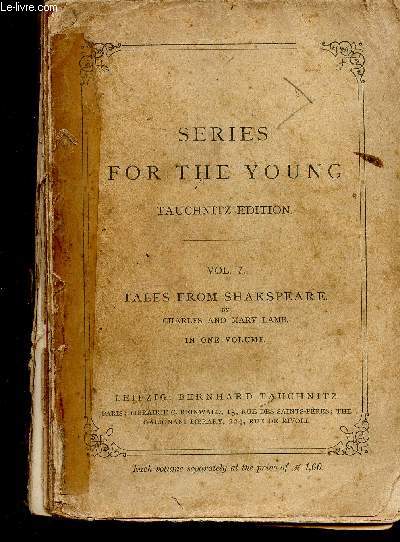 Series for the young : Tales from Shakespeare. Vol 7. In one volume