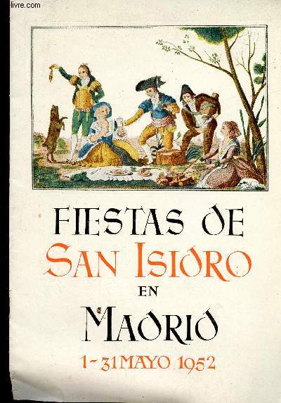 Fiestas de San Isidro en Madrid, 1-31 Mayo 1952