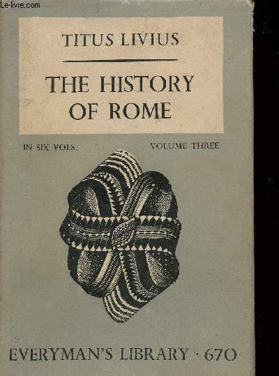 The history of Rome, volume 3 (Collection 