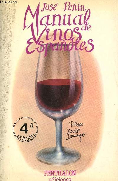 Manual de vinos espaoles. 4e dition