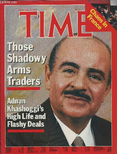 Time Vol 129 n3- January 19, 1987-Sommaire: Iranscam: the arms dealers- Ethics: Custody case of Baby M.- France in chaos: strikes and a backlash- The Pentagon's 
