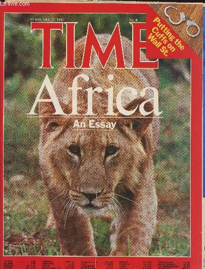 Time Vol 129 n8- Africa: an essay- February 23, 1987