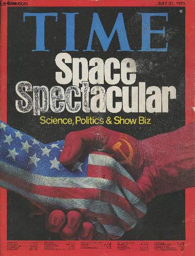 Time Europe- July 21, 1975-Sommaire: Space spectacular, science, politics & show biz- an earnest, conservative society- Close to the call in a giant poker game- Rabin: Egypt has to behave- on the verge of anarchy- bucking the unions and looking for cash-