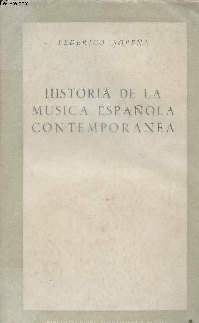 Historia de la musica espanola contemporanea