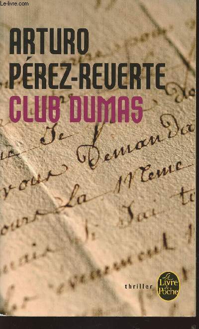 Le club Dumas ou l'ombre de Richelieu
