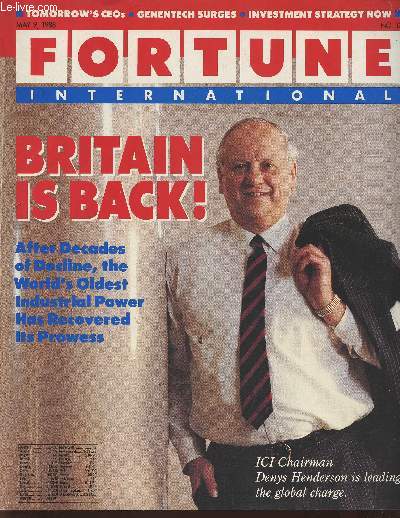 Fortune international Vol 117 N10- May 9, 1988-Sommaire: GE's costly lesson on Wall Street par Stratford P. Sherman- The new battle over immigration par Scott McConnell- The headhunters' changing jungle par Heidi S.Fiske- how the top recruiters really ra