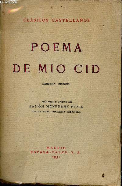 Poema de Mio Cid (Collection 