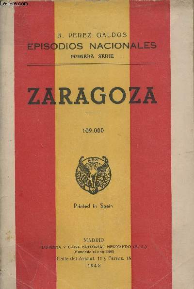 Zaragoza. Episodos nacionales, primera serie