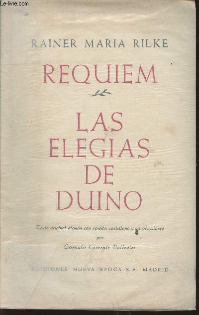 Requiem/ Les elegias de Duino