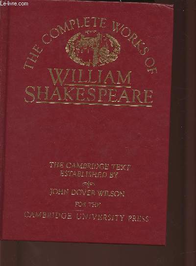 The complete works of William Shakespeare- The Cambridge text