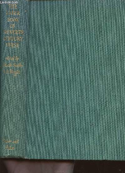 The Faber book of Twentieth century verse- an anthology of verse in Britain 1900-1950