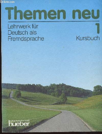 Themen neu 1. Lehrwerk fr Deutsch ald Fremdsprache. Kursbuch. Specimen