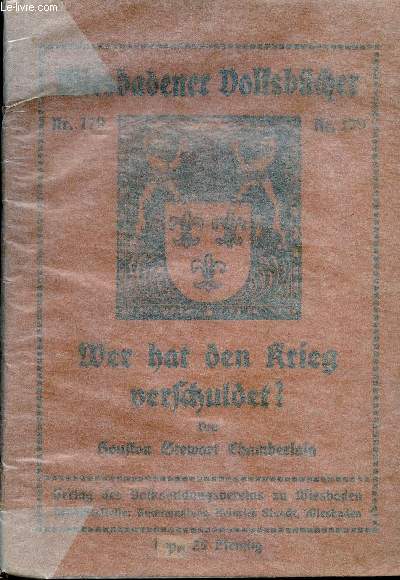 Wer hat den krieg verschuldet ? (Collection 