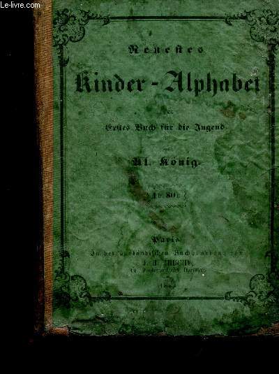 Renestes Kinder Alphabet ober Erstes buch fr die Jugend