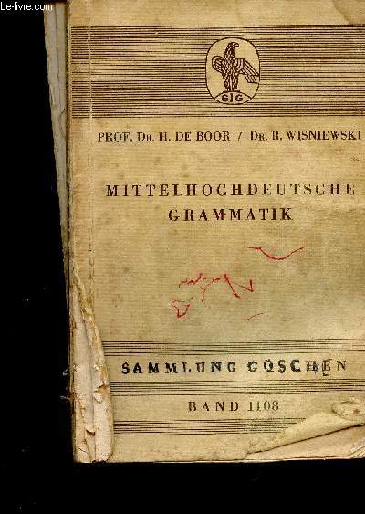 Mittelhochdeutsche Grammatik (Collection 
