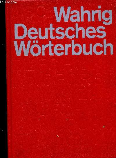 Deutsches Wrterbuch. Mit einem lexikon der Deutschen Sprachlehre