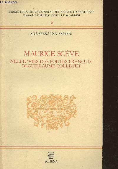 Maurice Scve nelle 'vies des potes Franois
