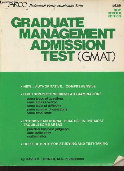 The complete study guide for Scoring High- Graduate management admission test