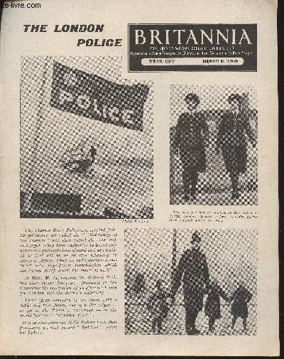 Britannia- Year 1 , n2 - The London Police, The British police are wonderful- An appeal to residents and visitors-Who is this man?- The mother of parliaments-Treasure island.